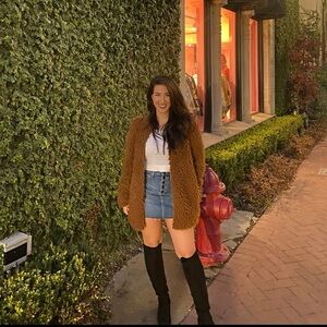 Chelsea & Violet Faux Fur Teddy Jacket